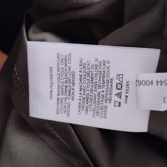 Express Olive Green Dress XS - Picture 6 of 8